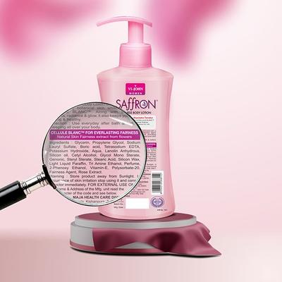 VI-John Saffron Rose Fairnes Body Lotion for Women 250ml - Lotions & Creams
