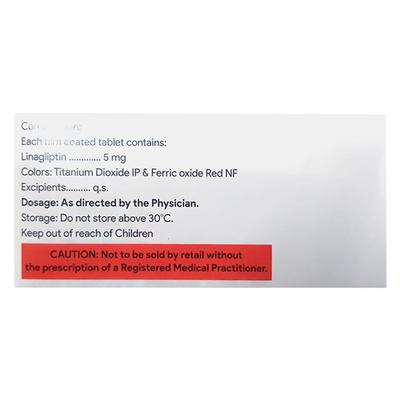 LINAHENZ 5 Tablet 10's - Diabetes-Ant