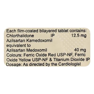 CTD AZ 40/12.5mg Tablet 10'S - Hypertension-ACE