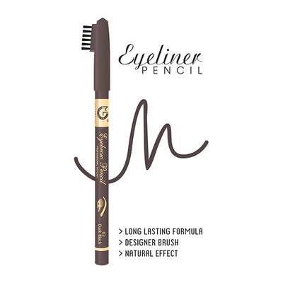 Matt Look Eyebrow Pencil Long Lasting Formula Professional Stylist, Dark Brown 1.2 gm - Eyebrow Pencils & Enhancers