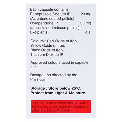 Rabera DSR Capsule 10'S - Ulcer/Reflux/Flatulence-Aaa