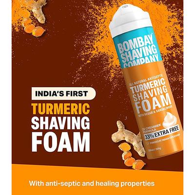 Bombay Shaving Company Turmeric Shaving Foam 266 ml - Shaving Foams