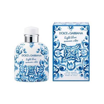 Dolce&Gabbana Light Blue Summer Vibes Pour Homme Edt Limited Edition 125 ml - Men Perfumes (Edt/Edp)