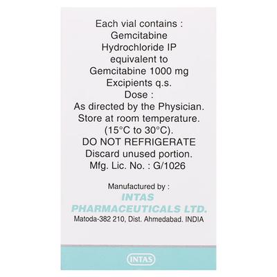 Gemibine 1gm Injection 1's - Cancer Oncology-Cyt