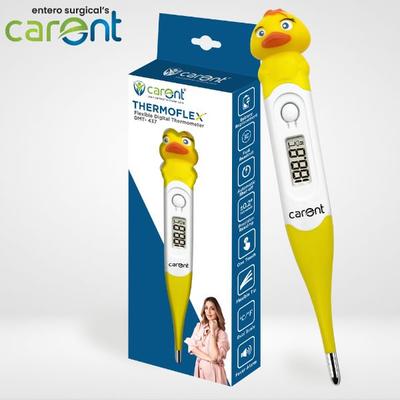 Carent Thermoflex Flexible Digital Thermometer (DMT-437) - Yellow Duck 1's - Health Monitors And Equipment