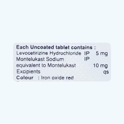 Levokast Tablet 10'S - Allergies-Ant