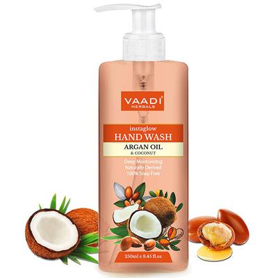 Instaglow Argan Oil & Coconut Hand Wash 250 ml - Hand Wash & Soaps