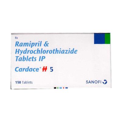 CARDACE H 5 Tablet 15's - Hypertension-ACE