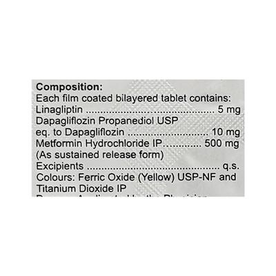 ONDERO DM 500mg Tablet 10's - Diabetes-Ant