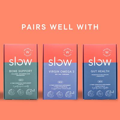 Wellbeing Nutrition Slow 2 in 1 Multi 50+ Capsule for Her 60's - Multi-Vitamins