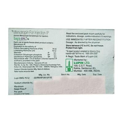 Lupi Hmg 75mg Injection 1's - Hormonal Therapy-Tro