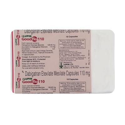 Goodflo 110mg Capsule 10'S - Blood Clot-Ant
