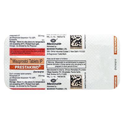 Prestakind Tablet 4'S - Ulcer/Reflux/Flatulence-Aaa