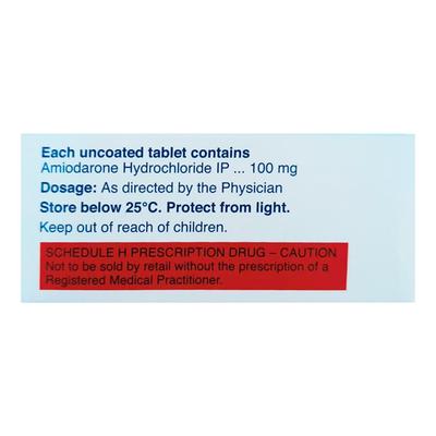 Tachyra 100mg Tablet 10'S - Arrhythmiasis