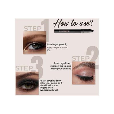 Colorbar Ultimate Stunner Kajal Le Crayon Khol 1.8 gm - Kajal & Kohls