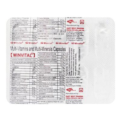 Minvital Capsule 10'S - Supplements-Vam