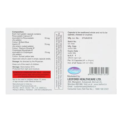 Cardiorostin Gold Capsule 10'S - Blood Clot-Ant