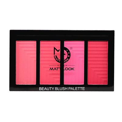 Matt Look Beauty Blush Palette -02 Love Me 20gm - Blushes