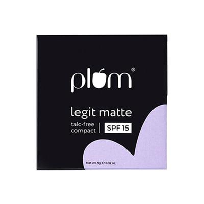 Plum Legit Matte Talc-Free Compact With SPF15 125Y Sunset Bronze 9 gm - Contour