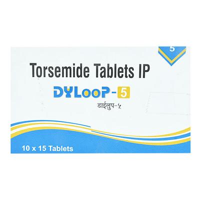 DYLOOP 5 Tablet 15's - Hypertension-Diu