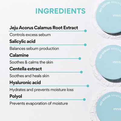 Innisfree No-Sebum Mineral Powder 5 gm - Loose Powder