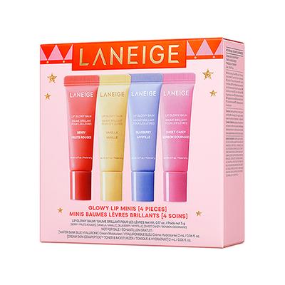 Laneige Glowy Lip Minis 4EA Holiday Set 20 gm - Lip Balms