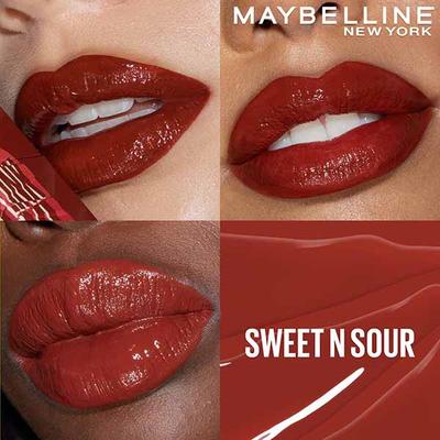 Maybelline New York Superstay Vinyl Ink - Longwear Shine Lip Color, Sweet N Sour 4.2 gm - Liquid Lipsticks
