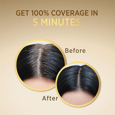 Dr Batras Pro+ Instant Hair Color Shampoo for Quick and Easy Hair Color, Enriched with Amla Extract - 4x20 Ml 4's - Shampoos