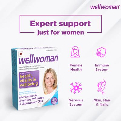 Wellwoman Multi-Vitamin Tablet 30's - Multi-Vitamins