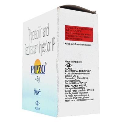 Pipzo 4.5gm Injection 1's - Bacterial Infections-Pen