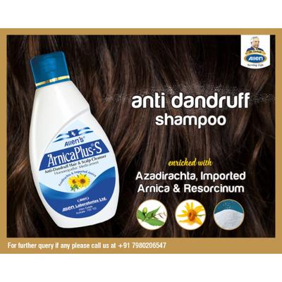 Allen Arnika Plus S Shampoo 100 ml - Personal Care (Ayush)