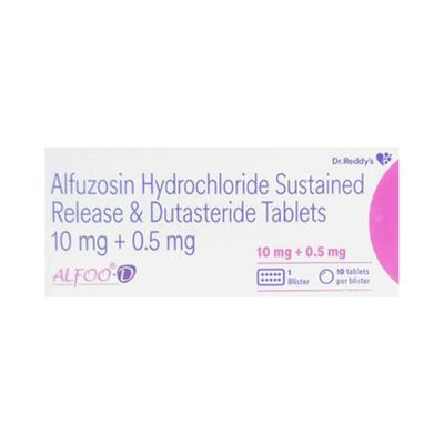 ALFOO D Tablet 10's - Bladder And Prostate Disorders-Dru