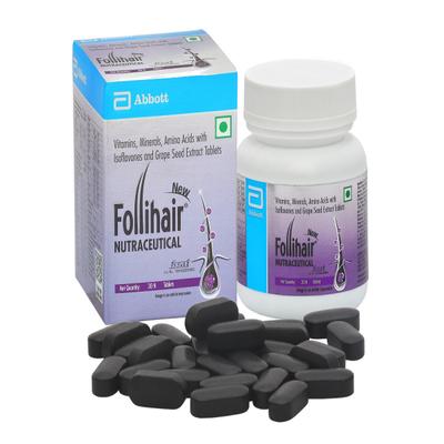NEW Follihair Tablet 30'S - Supplements-Vam