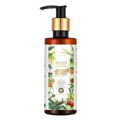 Alyuva Calendula Soap-Free Moisturizing Body Wash with Jojoba & Apple Cider 200 ml - Shower Gels & Body Wash