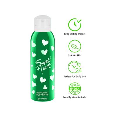 Sweet Heart paris Deodorant Body spray 100 ml - Deodorants/Roll-Ons