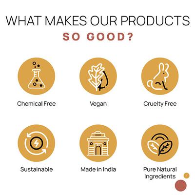 The Tribe Concepts Face Brightening Daily Cleanser With Steel Tin 100 gm - Loose Powder