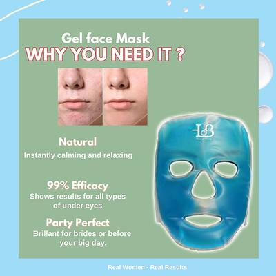 House Of Beauty Gel Face Mask Cold + Hot 1's - Face Mask