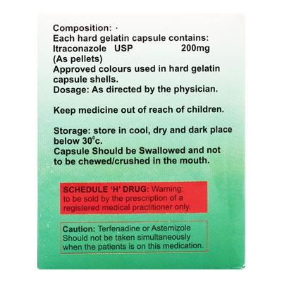 ZOLEKAM 200 Capsule 4's - Fungal Infections-Anf