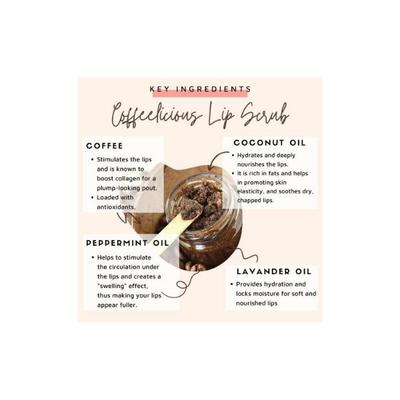 Essentia Extracts Coffeelicious Lip Scrub 15 gm - Lip Scrubs
