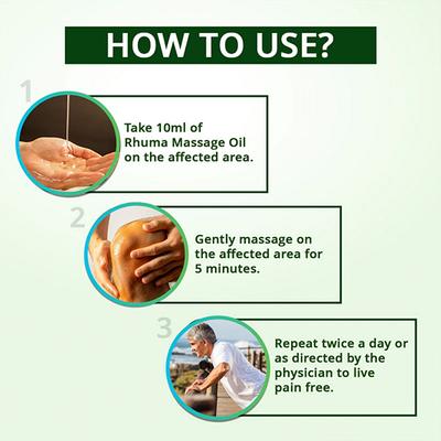 Vansaar 45+ Rhuma Care Massage Oil 50 ml - Pain Relief (Ayush)