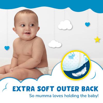 NIINE Baby Diaper M (7-12kg) 34's - Sanitary Napkins