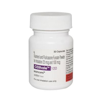 ODIHALE 100 Respicap 30's - Asthma/COPD-Ast