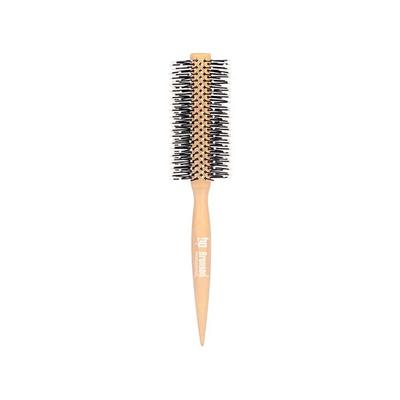 Bronson Professional Round Hair Brush Wooden for Quick Curls, Waves and Volume to Hair 12's - Hair Brushes