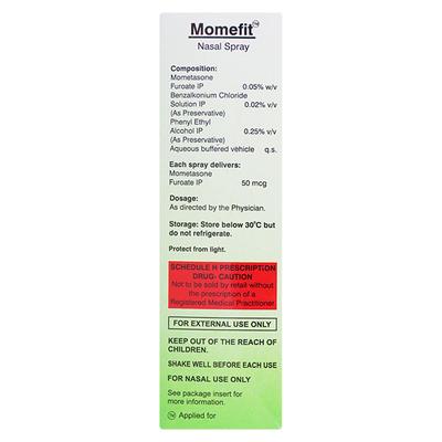 MOMEFIT Nasal Spray 10ml - Nasal Congestion-Nas