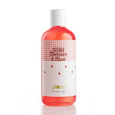 Plum Wild Cherries & Kiwi Shower Gel 300 ml - Shower Gels & Body Wash