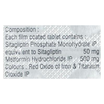 ZENSITA M 500 Tablet 15's - Diabetes-Ant