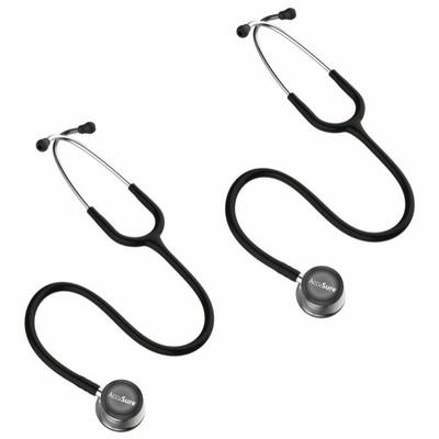 Accusure Stethoscope (ST01) - Black 1's - Stethoscopes