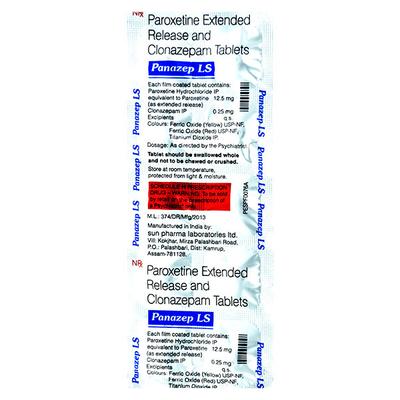Panazep LS Tablet 10'S - Anxiety-Anx