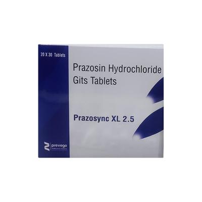 PRAZOSYNC XL 2.5 Tablet 30's - Hypertension-Oah