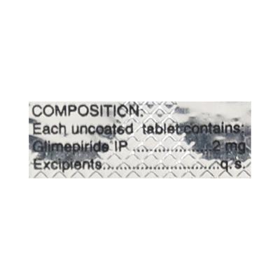 Ziglim 2mg Tablet 10'S - Diabetes-Ant